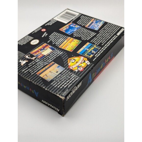 Animaniacs (SNES Super Nintendo, 1991 ) w/ Box & Cart ~ Tested & Works VTG - Picture 6 of 12